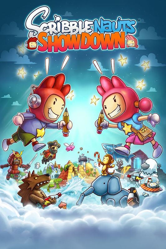Scribblenauts Showdown box art for Xbox One